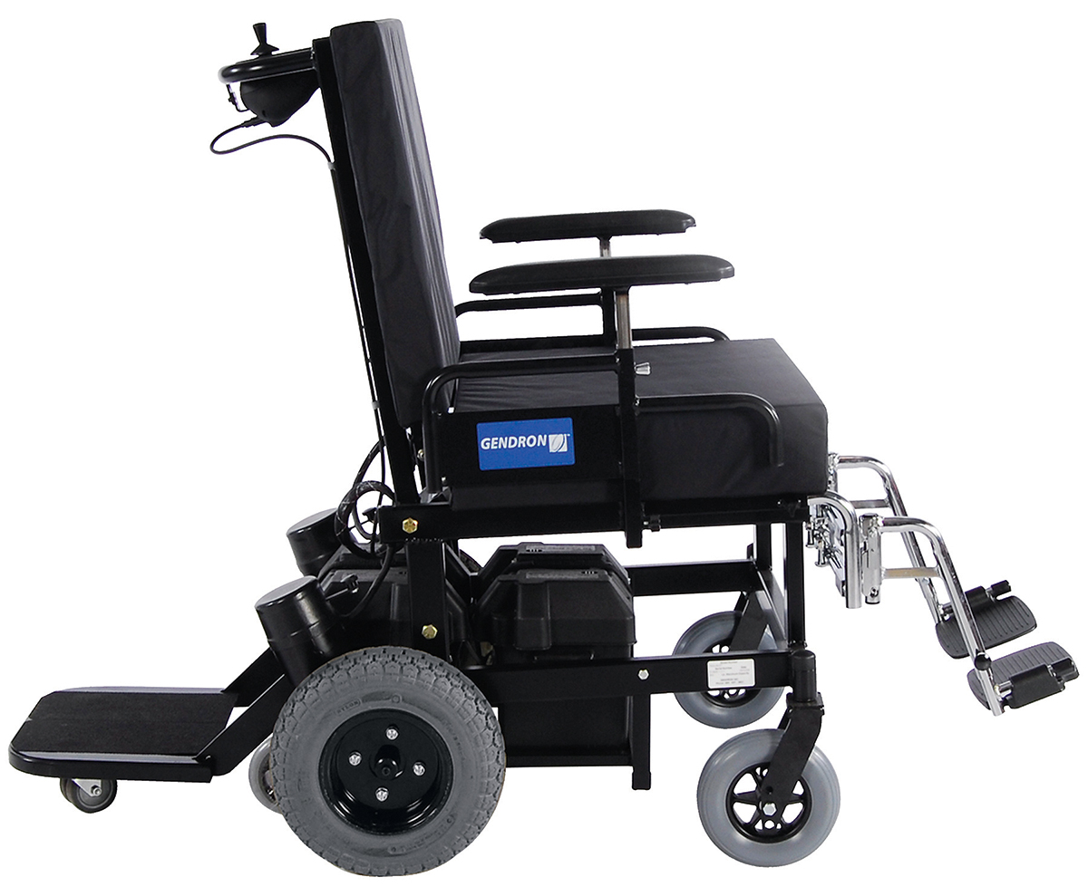 Attendant Drive Power Bariatric Transport Chair Gendron