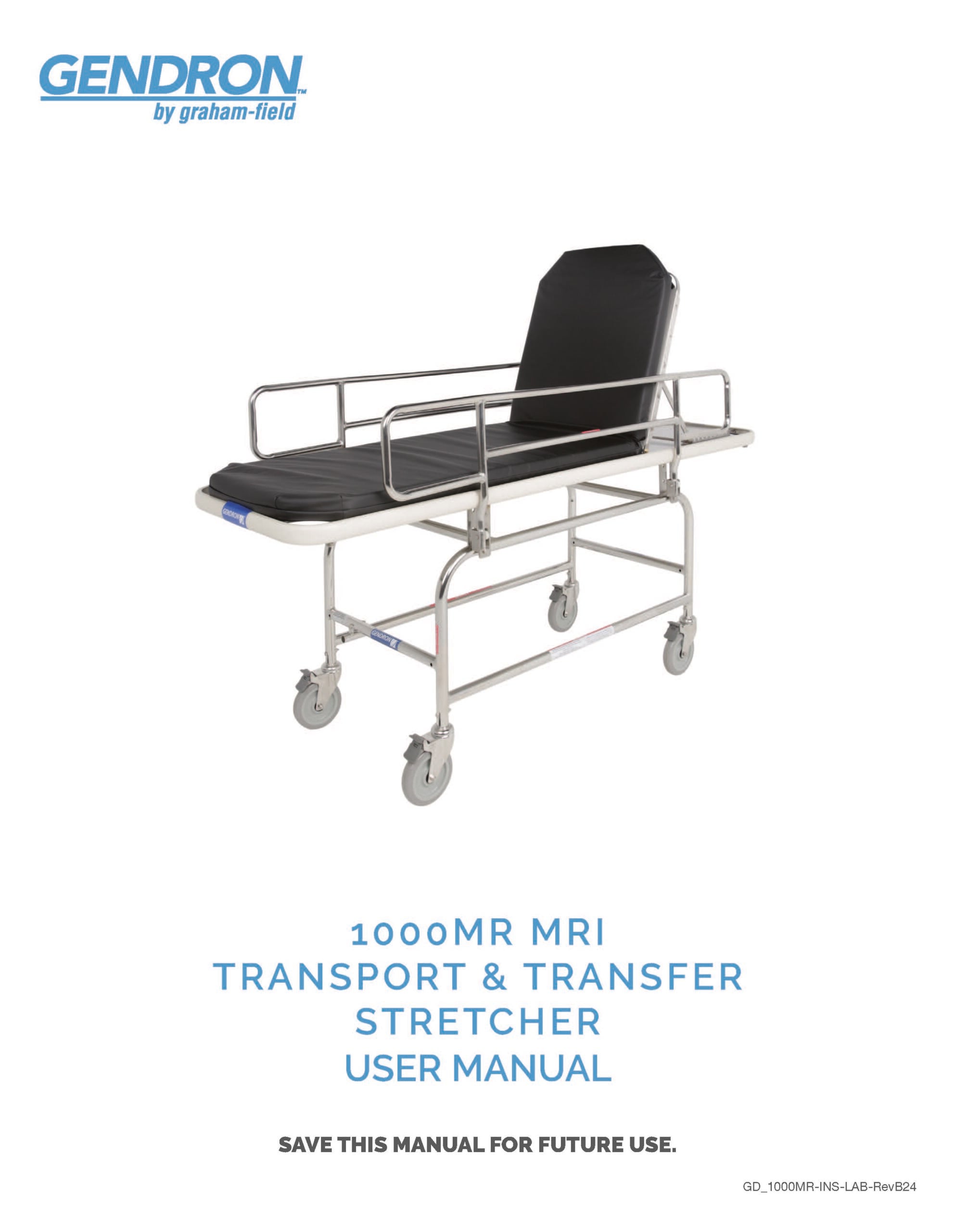 Manual – MRI Safe Transport Stretcher