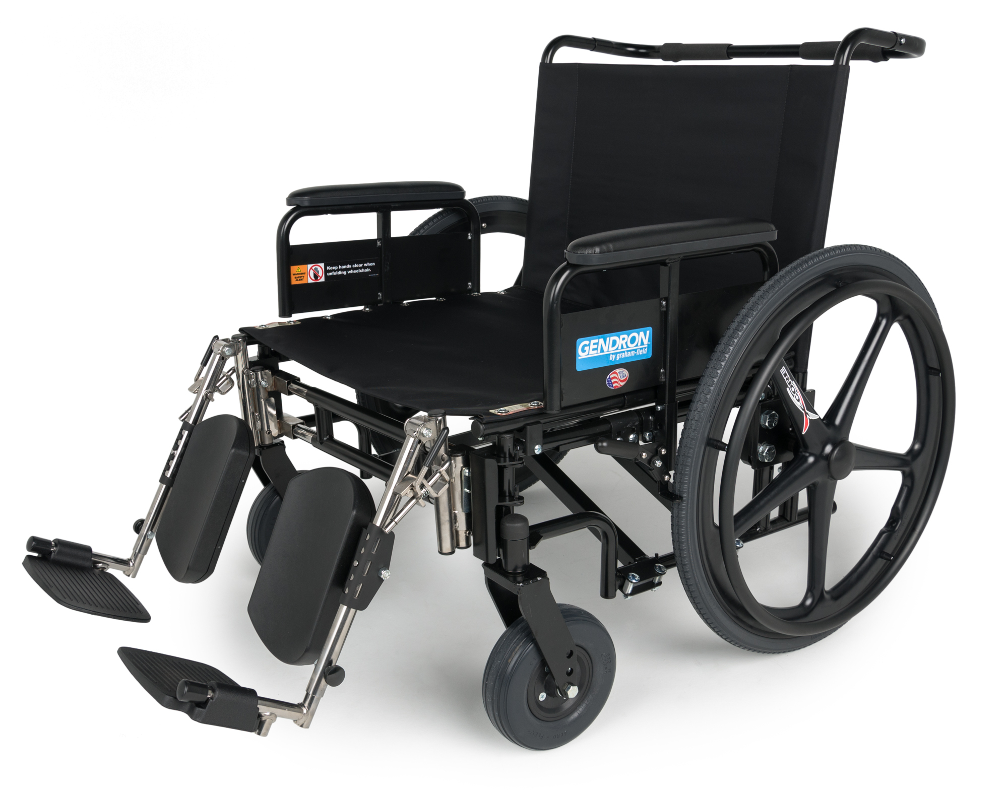 Regency 6800 Fixed Back Wheelchair – Gendron