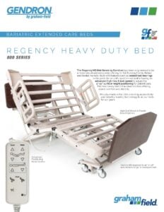 Product Sheet – Regency Heavy Duty Bed