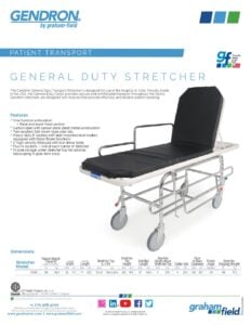 Product Sheet – General Duty Stretcher