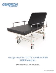 Manual – Heavy Duty Transport Stretcher